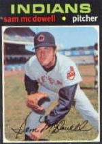 1971 Topps Baseball Cards      150     Sam McDowell